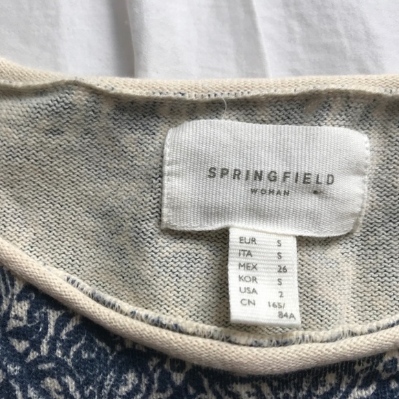 Springfield Sweater - Baroque Pattern & Tassels - Picture 2 of 5